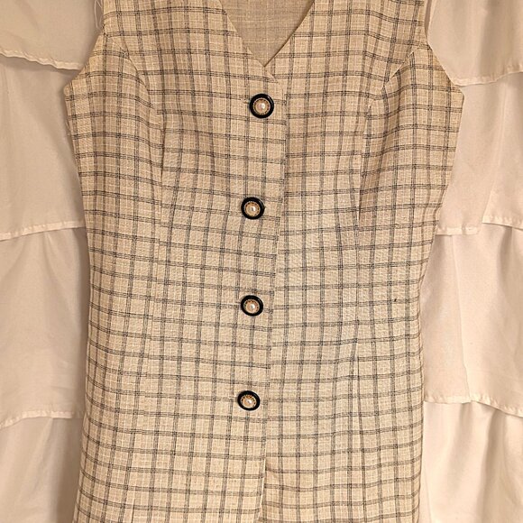 Vintage 90s VA for Victoria Ashley 2 Pc Vest Top and Skirt, size 3 - Picture 3 of 5